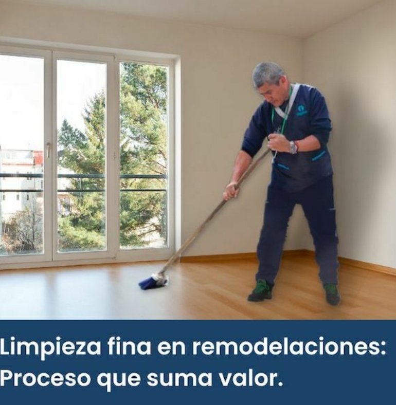 Limpieza fina remodelaciones proceso de valor